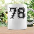 背中に78番。 コーヒーマグ ギフトのアイデア
