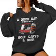 A Good Daytarts With Golf Carts And Beer 面白いゴルフ レディースパーカー