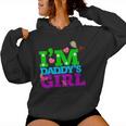 I'm Daddy's Girl I Love You Dad Daddy Daughter レディースパーカー