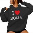 I Love Roma Graphic Novelty & Cool s レディースパーカー