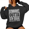 Straight Outta 5Th Gradechool Graduation Class Of 2033 レディースパーカー