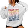 Mooneye Groovy レトロフィッシュ レディースパーカー