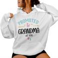 Promoted To Grandma Est 2026 Nana First Time Grandmother '26 レディースパーカー