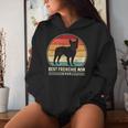 Best Frenchie Mom Ever レトロ フレンチブルドッグ ドッグ ママ 長袖tシャツ レディースパーカー 彼女への贈り物