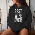 Best Wife Ever Wedding レディースパーカー 彼女への贈り物