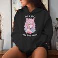 Just A Girl Who Loves アニメ カワイイ漫画 日本語 長袖tシャツ レディースパーカー 彼女への贈り物