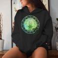 Mandala Namaste スピリチュアルブッダ ファッション服セット グリーン レディースパーカー 彼女への贈り物
