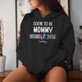 Soon To Be Mom 2026 Loading Promoted To Mommy First Time Mom レディースパーカー 彼女への贈り物