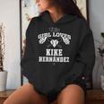 キケ・ヘルナンデス This Girl Loves Gameday レディースパーカー 彼女への贈り物