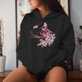 マダム秀 花tシャツ（2） さくら レディースパーカー 彼女への贈り物