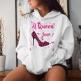 20歳の誕生日 ハイヒール A Queen Was Born In 2006 レディースパーカー 彼女への贈り物