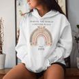 Hacer Del Mundo Un Lugar Mejor Desde 1970 Cumpleaños De Es Sudadera con capucha para mujer Regalos para ella