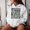 Somewhere Over The Rainbow-メンズ レディース キッズ バタフライ レディースパーカー 彼女への贈り物