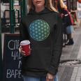 Flower Of Life 宇宙のポジティブなエネルギー フラワーオブライフ 長袖tシャツ レディースパーカー 面白い贈り物