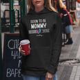 Soon To Be Mom 2026 Loading Promoted To Mommy First Time Mom レディースパーカー 面白い贈り物