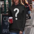 クエスチョンマーク シャツ カップル 男性 女性 キッズ Guess Who コスチューム レディースパーカー 面白い贈り物