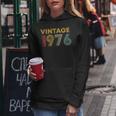 ヴィンテージ 1976 50歳の誕生日プレゼント 男性 女性 50歳 レディースパーカー 面白い贈り物