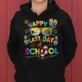 Last Day Ofchool For Teacher Off Duty Tie And Dye レディースパーカー