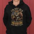 Owl I'm Not Old I Just Needome Wd40 & A Little ダクトテープ 長袖tシャツ レディースパーカー