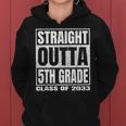 Straight Outta 5Th Gradechool Graduation Class Of 2033 レディースパーカー