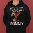 Wiener Mommyウィンナー・マミー ダックスフンド・ママ ダックスフンド・ママ 母の日 ダックスフンド レディースパーカー