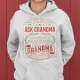 If Momays No Ask Grandma Familyassy Quote レディースパーカー