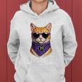 喜寿 77歳 Kiju 猫好き 誕生日 可愛い 男性 女性 レディースパーカー