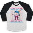 100 Days Smarter Baseball Drip Boys 100 Days Of School Kids Baseball Raglan Shirt 100 Days Smarter Baseball Drip Boys 100 Days Of School Kids Baseball Raglan Shirt