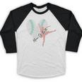 2 Sided Sorry Can't Dance Baseball Bye Mom Of Both Baseball Raglan Shirt