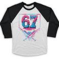 67 Six Seven Baseball Ice Cream Drip Cool Meme 67 Baseball Raglan Shirt 67 Six Seven Baseball Ice Cream Drip Cool Meme 67 Baseball Raglan Shirt
