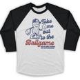 Take Me Out To The Ball Game Retro Peanuts Baseball Sports Baseball Raglan Shirt Take Me Out To The Ball Game Retro Peanuts Baseball Sports Baseball Raglan Shirt