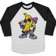 Banana Baseball Drip Baseball Raglan Shirt Banana Baseball Drip Baseball Raglan Shirt