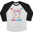 Baseball 13 Year Ice Cream Drip 13th Bday Official Teenager Baseball Raglan Shirt Baseball 13 Year Ice Cream Drip 13th Bday Official Teenager Baseball Raglan Shirt
