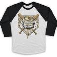 Baseball Life Lifestyle Home Plate Camo Ice Cream Drip Kids Baseball Raglan Shirt