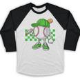 Boys St Patricks Day Baseball Player Pitcher Coach Kids Baseball Raglan Shirt Boys St Patricks Day Baseball Player Pitcher Coach Kids Baseball Raglan Shirt