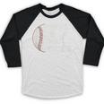Chicks Dig The Pitcher Baseball Baseball Raglan Shirt Chicks Dig The Pitcher Baseball Baseball Raglan Shirt
