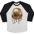 Dripping Gold Drip Baseball Game Day Player Coach Baller Baseball Raglan Shirt Dripping Gold Drip Baseball Game Day Player Coach Baller Baseball Raglan Shirt