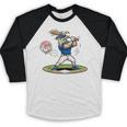 Goat Baseball Player With Bat And Ball Drip Animal Sports Baseball Raglan Shirt Goat Baseball Player With Bat And Ball Drip Animal Sports Baseball Raglan Shirt
