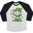 Kids Boys Happy St Patricks Day Kids Baseball Ice Cream Drip Baseball Raglan Shirt Kids Boys Happy St Patricks Day Kids Baseball Ice Cream Drip Baseball Raglan Shirt