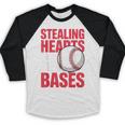 Kids Stealing Hearts Like I Steal Bases Cute Baseball Boys Baseball Raglan Shirt Kids Stealing Hearts Like I Steal Bases Cute Baseball Boys Baseball Raglan Shirt