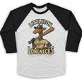 Littleton Longnecks Retro Minor League Baseball Baseball Raglan Shirt Littleton Longnecks Retro Minor League Baseball Baseball Raglan Shirt