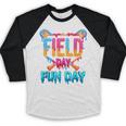 Teacher Kids Field Day 2026 Baseball Field Day Fun Day Baseball Raglan Shirt