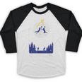 Twilight HOA HOA HOA Vampire Baseball Moonlight Movie Baseball Raglan Shirt
