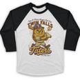 Twin Falls Taters Minor League Baseball Team Baseball Raglan Shirt Twin Falls Taters Minor League Baseball Team Baseball Raglan Shirt