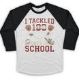Women's 100 Days Of School Boys Kids Baseball Baseball Raglan Shirt