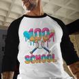 100 Days Of School Baseball Boys Kids 100th Day Of School Baseball Raglan Shirt