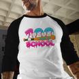 100 Days Of School Baseball Ice Cream Drip For Teacher Kid Baseball Raglan Shirt 100 Days Of School Baseball Ice Cream Drip For Teacher Kid Baseball Raglan Shirt