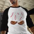 67 Trend Baseball Glove Number Style Baseball Raglan Shirt