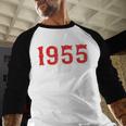 70 Year Old 1955 Classic Baseball Fan 70th Birthday Baseball Raglan Shirt 70 Year Old 1955 Classic Baseball Fan 70th Birthday Baseball Raglan Shirt