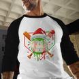 Baseball Lifestyle Apparel Youth Christmas Baseball Drip Baseball Raglan Shirt